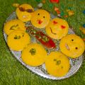 Falak Numa का कुकस्नैप जब उन्होंने सूजी बेसन ढोकला (Suji Besan Dhokla recipe in Hindi) बनाया था।