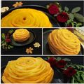 Reeta Sahu का कुकस्नैप जब उन्होंने मैंगो रोज केक (Mango Rose Cake Recipe in Hindi) बनाया था।