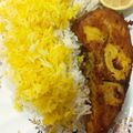 کوک اسنپ زهرا اسکندری بعد از امتحان کردن کته و ماهی سرخ شده.