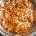 Reema Lalit Bajaj's cooksnap of when they made Aam ki khatti mithi chutney.