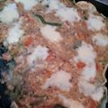 El cooksnap de Tere Ludueña cuando hizo Tarta de pollo y verduras (Ideas en tiempos de ajuste...).