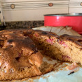 El cooksnap de Laura cuando hizo Tarta de fresas y almendras con canela.