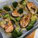 El cooksnap de Mari Paz Mas Bonillo cuando hizo Salmón a la plancha con patatas y brócoli.