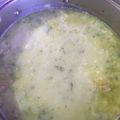 El cooksnap de Victor Garcia Heras cuando hizo Sopa cremosa de brócoli con pollo 💖.