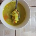 Erika Acon's cooksnap of when they made Sopa de papa con elote.