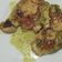 El cooksnap de Marieta cuando hizo Pollo al pesto horneado.