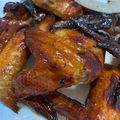 Cooksnap Nur Aisyah semasa beliau membuat Sayap ayam bakar madu Air fryer.