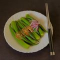 Madhumita Bishnu's cooksnap of when they made Stir-fried Okra with Garlic & Chilli.