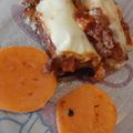El cooksnap de Viviana Olivera cuando hizo Roll de berenjenas grilladas con ricota y maní.