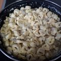 El cooksnap de estcolrod (Esther) cuando hizo 126. Tortelinis con champiñones.