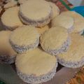 El cooksnap de Elizabeth Torres cuando hizo Alfajores de Maicena.