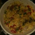 Mahmoud Abdelhady's cooksnap of when they made Mexican scrambled eggs.