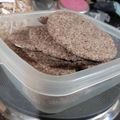 El cooksnap de cook🥐🥐🥐🍔🍮 cuando hizo Lentejuelas, galleta crocante harina lino e integral y rapiditas.
