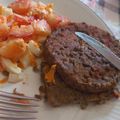 El cooksnap de Yamila Estefania cuando hizo Hamburguesas de lentejas fácil.
