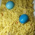 fateebck's cooksnap of when they made Coloured boiled eggs.