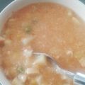 El cooksnap de VAL Q. cuando hizo Sopa de Pollo con fideos y verduras.