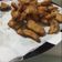 El cooksnap de Lidia Lopez cuando hizo Cazón frito en adobo.