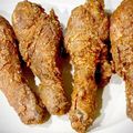 Cooksnap Sesimple Loralin semasa beliau membuat Ayam Goreng MCD rangup bersama bahan rahsia!.