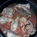 El cooksnap de Andrea Diaz cuando hizo Pollo a la cazadora...a mi manera.