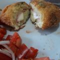 El cooksnap de Stefi Diaz cuando hizo Bombas de papas con jamón y queso.