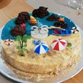 El cooksnap de María José cuando hizo Tarta de queso ligera y sin horno.