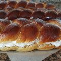 El cooksnap de Virginia Rodriguez Guerra cuando hizo Trenza de brioche rellena de nata.