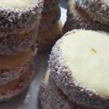 El cooksnap de Lucía Brunt cuando hizo Alfajores de maicena.