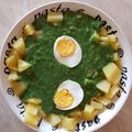 Tóth Lia Cooksnap-ja, amikor elkészítette a(z) Spenót főzelék tükörtojással receptet.