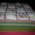 Cooksnap dari Siti Nur Hasanah untuk resep 30. Rainbow Cake Kukus Topping Keju