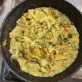 El cooksnap de Luis Gimenez cuando hizo Acelgas con nata, piñones y boletus edulis.