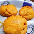 Hema ahara का कुकस्नैप जब उन्होंने आलू के पकौड़े (aloo ke pakode recipe in Hindi) बनाया था।