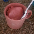 El cooksnap de ximena porciúncula cuando hizo Mug Cake Vainilla con Corazón de Dulce de Leche y Chocolate..🙄.