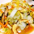 Econ Tofu 的 炒大白菜蛋紅蘿蔔和黑木耳 cooksnap