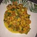 El cooksnap de Ana María López Hernández cuando hizo Camarones guisados a la criolla.