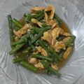 Cooksnap dari 淡紫色的天空 untuk resep Tumis daging ayam dan kacang panjang untuk diet rendah kalori