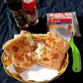 Mitali Partha Ghosh's cooksnap of when they made ভেজ চীজ মোগলাই পরোটা (veg cheese moghlai paratha recipe in Bengali).