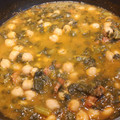 El cooksnap de Mayra cuando hizo Garbanzos con acelgas.
