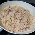 Cooksnap dari serelea rebecca untuk resep Spaghetti Carbonara Smoked Beef