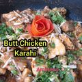 Ambreen Mehmood's cooksnap of when they made Butt Chicken Karahi 😋.