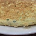 El cooksnap de Marieta cuando hizo Tortilla de bacalao.