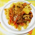 El cooksnap de Juan Gonzales cuando hizo Falso conejo.