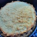 El cooksnap de Daiana Asteazaran cuando hizo Tarta de coco y dulce de leche.