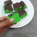 Cooksnap dari Ira gunarti untuk resep Brownies Pandan ala Amanda