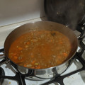 El cooksnap de Miguel Natera cuando hizo Picadillo.