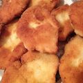 El cooksnap de Paco cuando hizo Nuggets de pollo caseros.