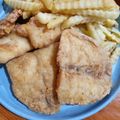 Veronica Tambayong's cooksnap of when they made Fish and Chips NO Beer ala rumah favorit suami+the krucils.