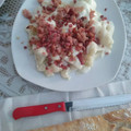 El cooksnap de Joseantonio Diaznuñez cuando hizo Coliflor con bechamel y jamón.