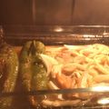 El cooksnap de Lore Na cuando hizo Pechugas de pollo con pimientos.