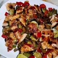 El cooksnap de Daniel García cuando hizo Pisto con pechugas de pavo adobadas.