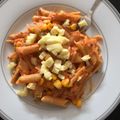 Preety's cooksnap of when they made Penne Arrabiata Pasta (Italian Pasta).